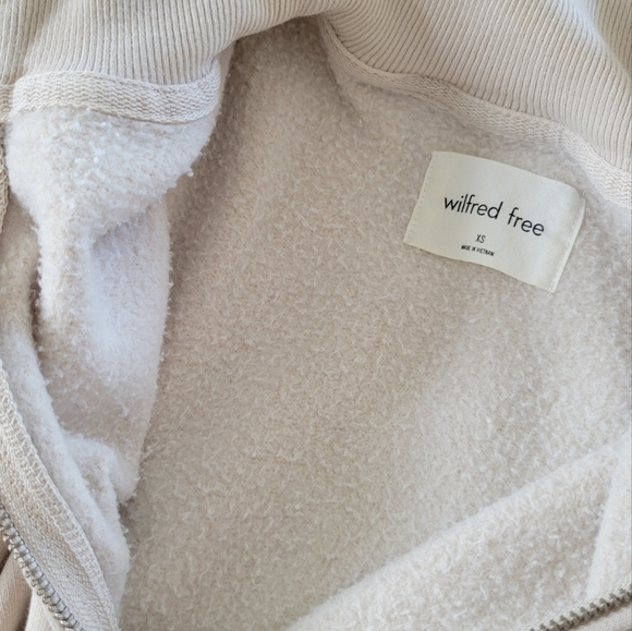 Wilfred free cropped half zip sweatshirt - Picture 7 of 9